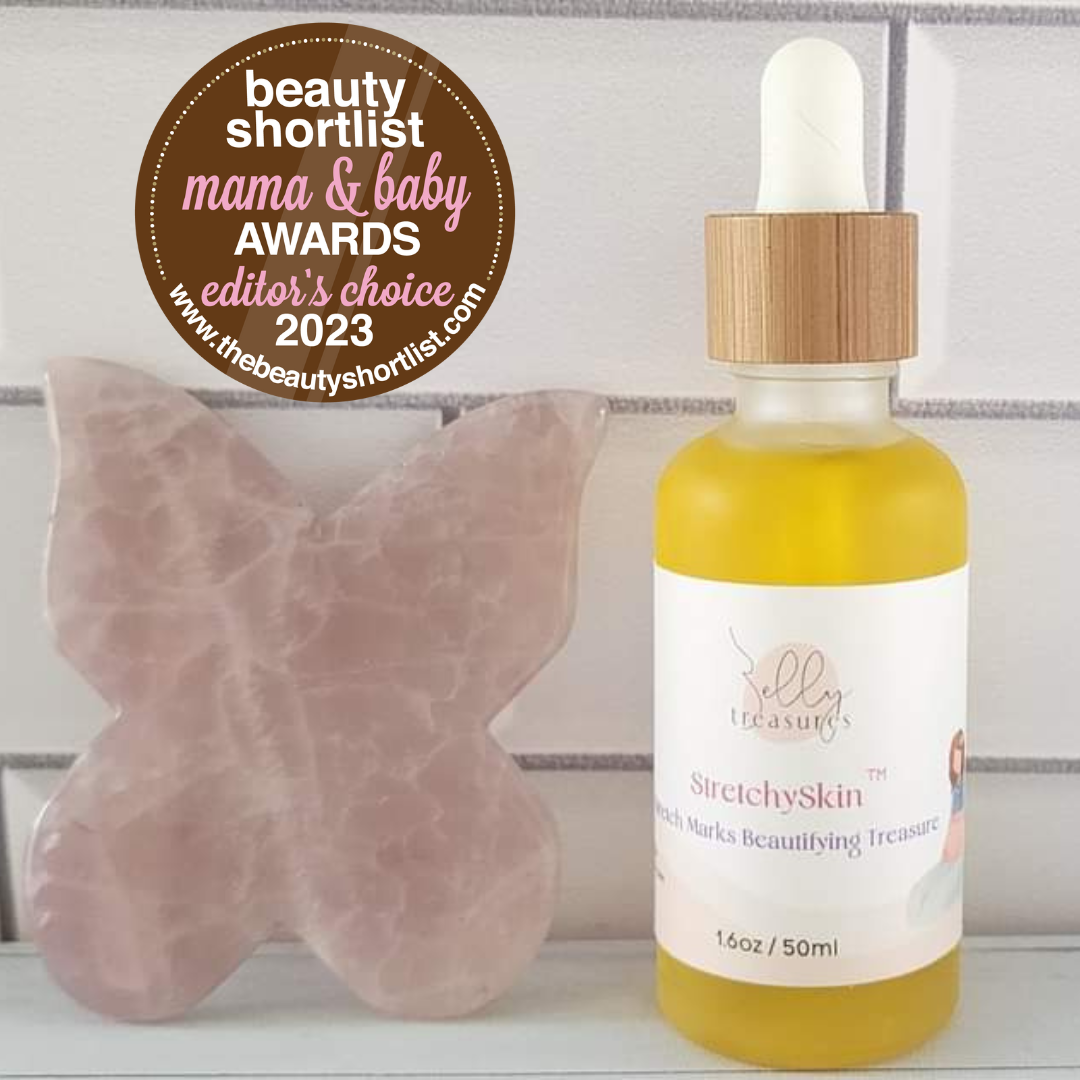 StretchySkin with Gua-Sha- Postpartum Skin Beautifying Kit