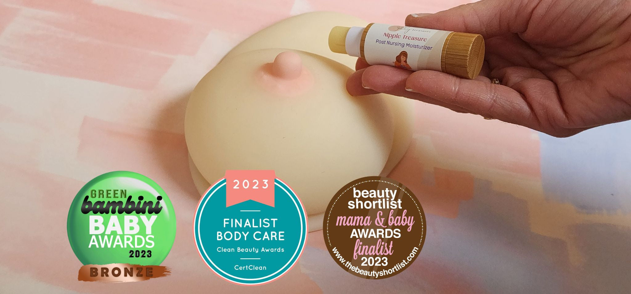 Nipple Treasure- Post Nursing Moisturizer- Clean Beauty Awards 2023 Finalist