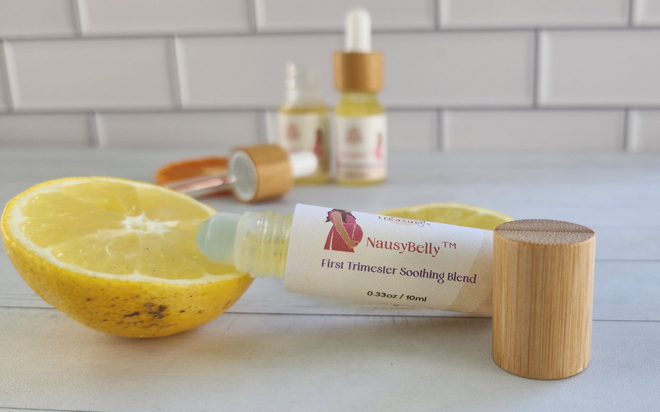 NausyBelly- First Trimester Soothing Blend- Roll-On