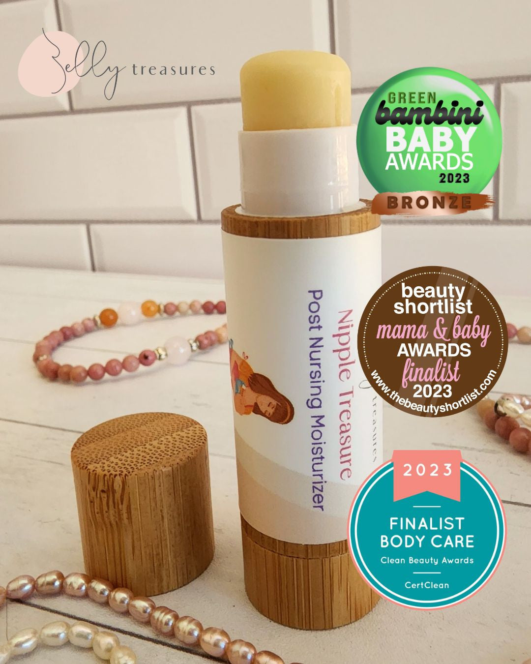 Nipple Treasure- Post Nursing Moisturizer- Clean Beauty Awards 2023 Finalist